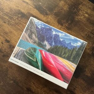 Scenic Lake Canvas Wall Art